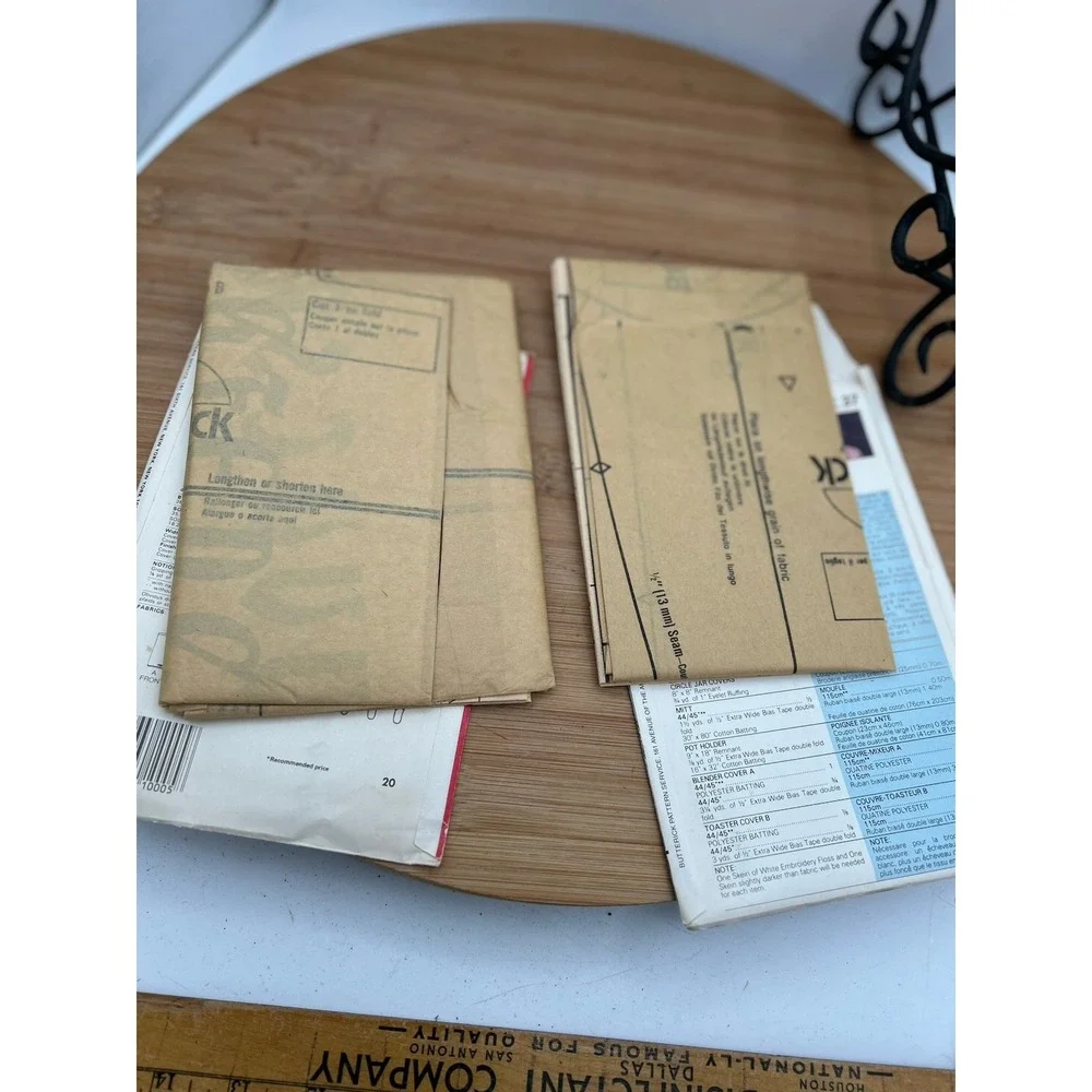 Butterick product lot